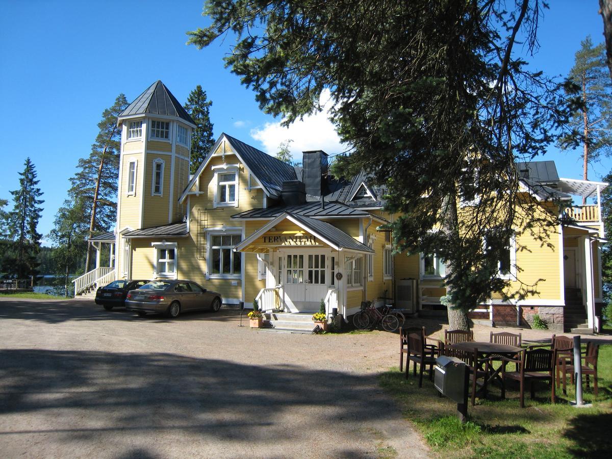 Tervakosken Tervaniemi Hirsimokki & Oma Sauna Tervakoski Екстер'єр фото