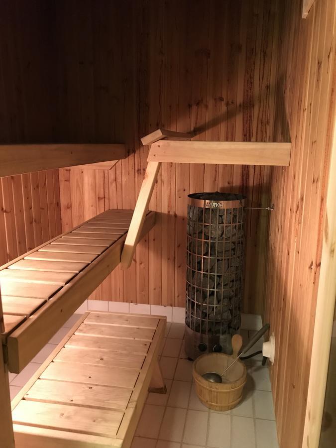 Tervakosken Tervaniemi Hirsimokki & Oma Sauna Tervakoski Екстер'єр фото